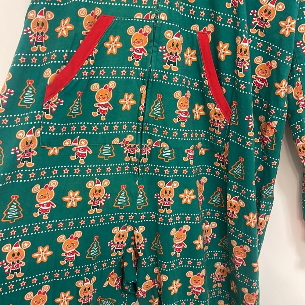 Disney women’s xl Gingerbread one piece pajamas - Picture 3 of 6